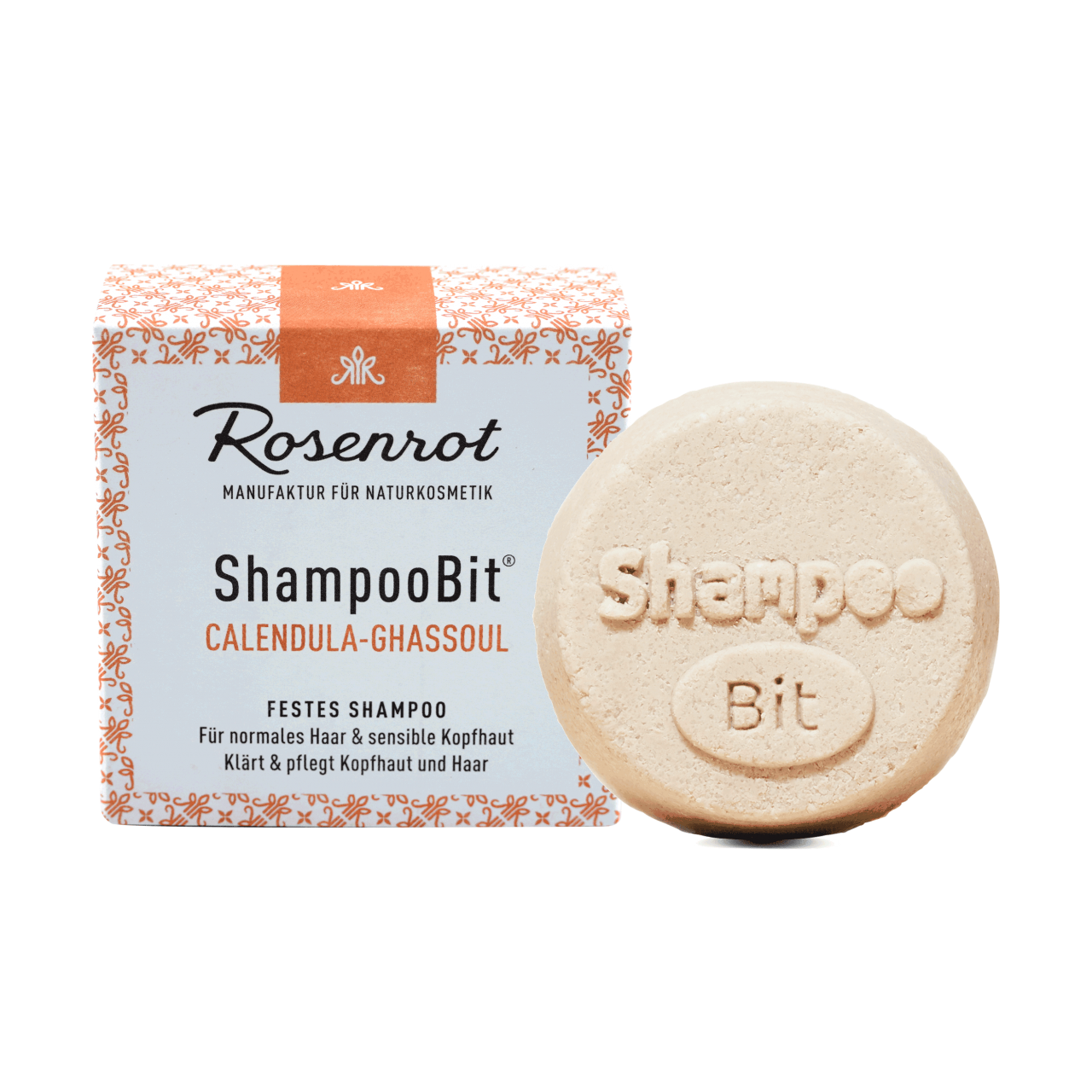 ShampooBit® - solid Shampoo Calendula-Ghassoul