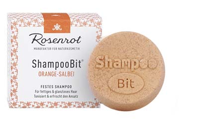 ShampooBit® - festes Shampoo Orange-Salbei